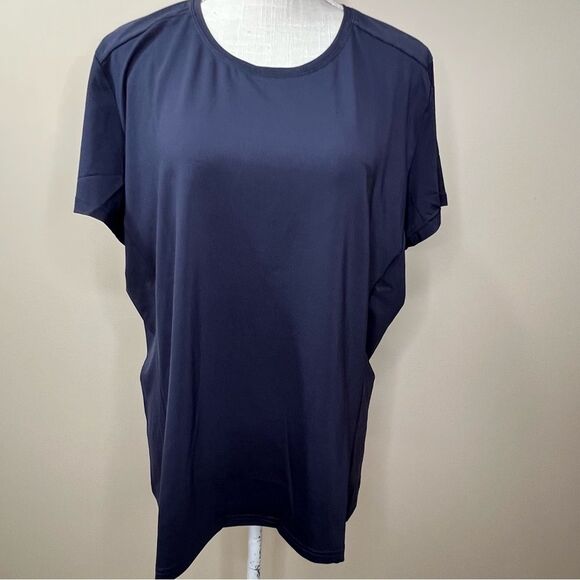 NWT Back On Track Ophelia P4G Activewear T-Shirt Equestrian Golf Performance XXL - Picture 2 of 12